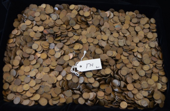 5000 MIXED DATES & MINTS LINCOLN WHEAT PENNIES