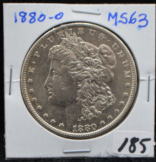 1880-0 MORGAN DOLLAR FROM LARGE COLLECTION