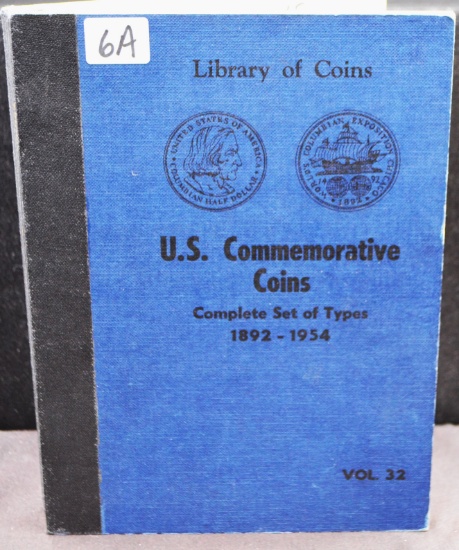 U.S. COMMEMORATIVE COIN BOOK (1892-1954)