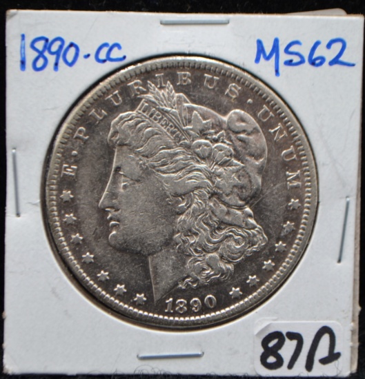 1890-CC MORGAN DOLLAR
