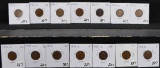 14 KEY DATE LINCOLN PENNIES