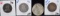 4 SILVER COINS