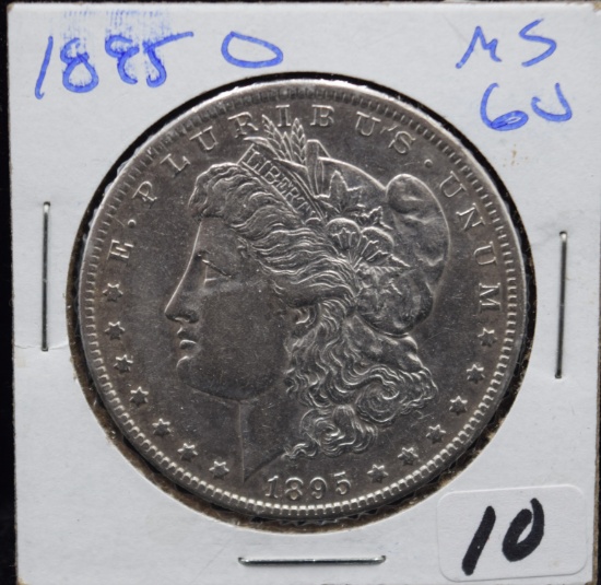 KEY DATE 1895-0 MORGAN DOLLAR