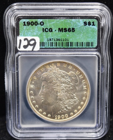 1900-0 MORGAN DOLLAR - ICG MS65