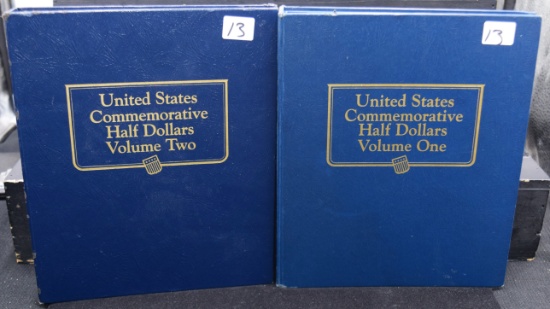 BOOKS 1 & 2 U.S. COMMEMORATIVE HALF DOLLARS