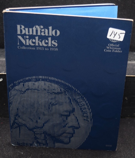 BOOK WITH 63 BUFFALO NICKELS