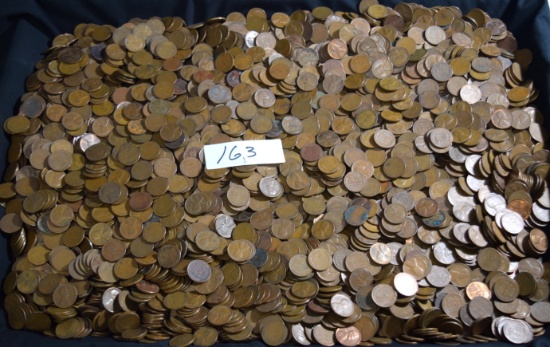 5000 MIXED DATES & MINTS LINCOLN WHEAT PENNIES