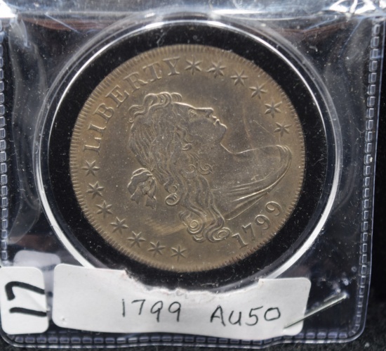 RARE 1799 DRAPED BUST DOLLAR