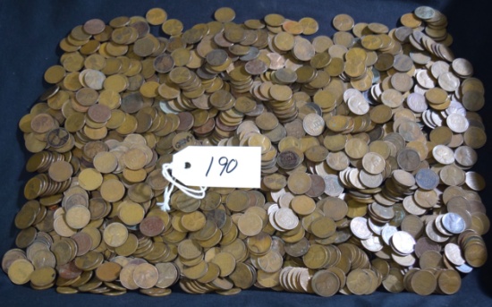 1358 MIXED YEAR 1920'S LINCOLN WHEAT PENNIES