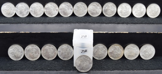 20 CHOICE UNC 1886 MORGAN DOLLARS