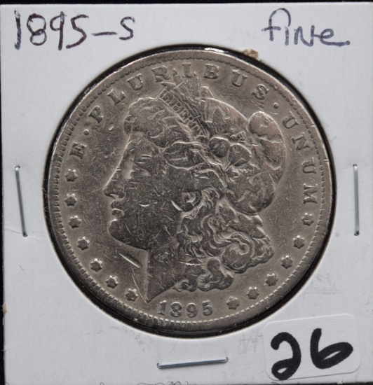 1895-S MORGAN DOLLAR
