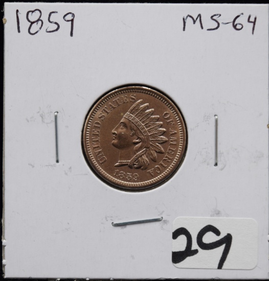 1859 INDIAN HEAD PENNY