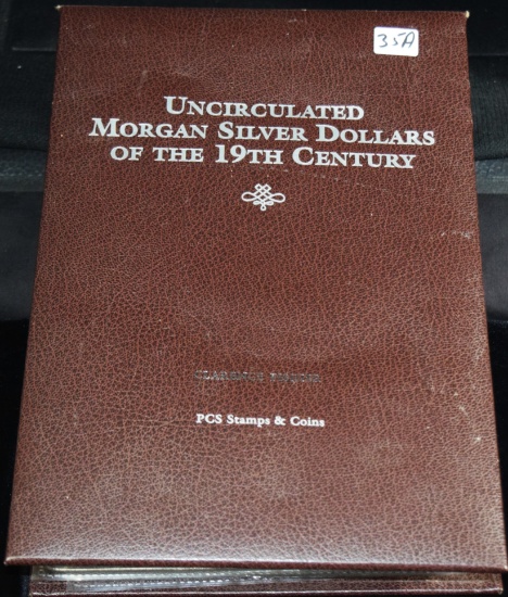UNC MORGAN SILVER DOLLARS OF THE 19TH CENTURY