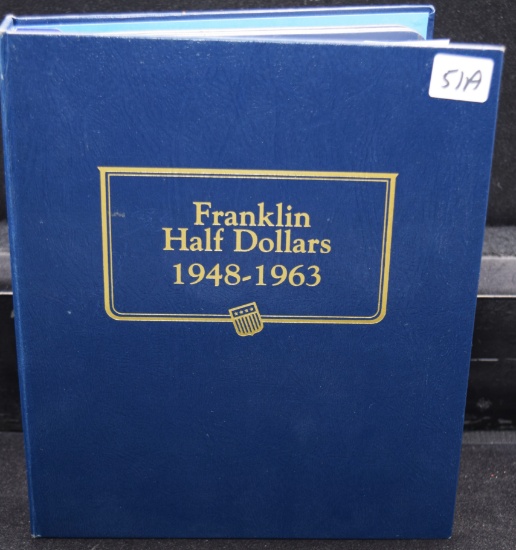 FRANKLIN HALF DOLLARS BOOK 1948-1963