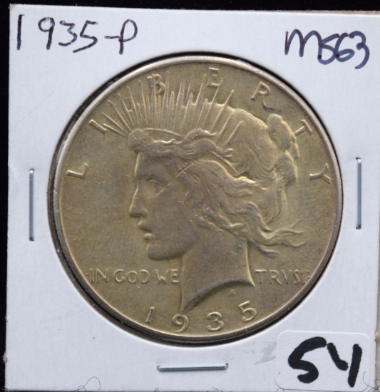 HIGH GRADE 1935 PEACE DOLLAR