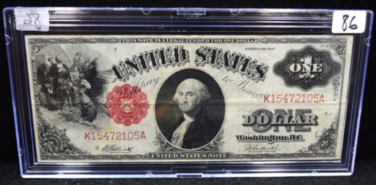 $1 RED SEAL LEGAL TENDER NOTE - SERIES 1917