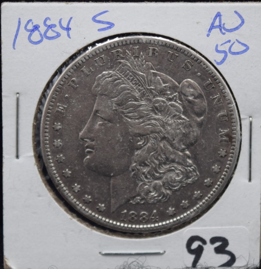 1884-S MORGAN DOLLAR