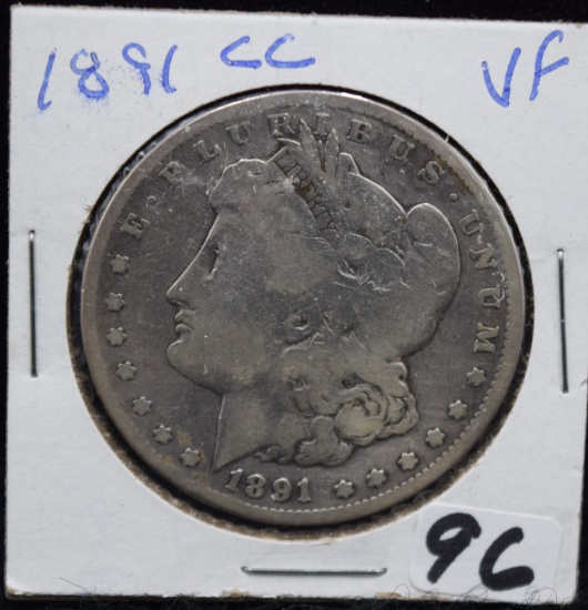 1891-CC MORGAN DOLLAR