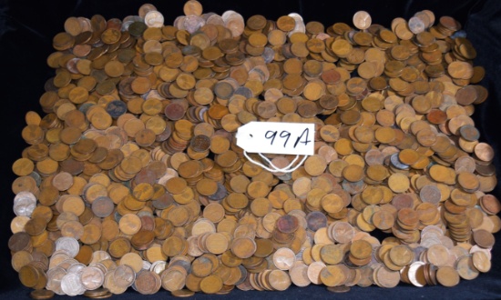 1668 PRE MIXED1920 (TEENS) LINCOLN WHEAT PENNIES