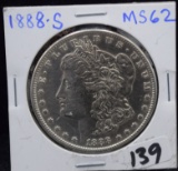 1888-S MORGAN DOLLAR