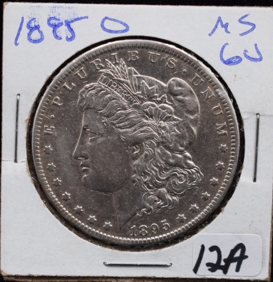 HIGH GRADE KEY 1895-0 MORGAN DOLLAR