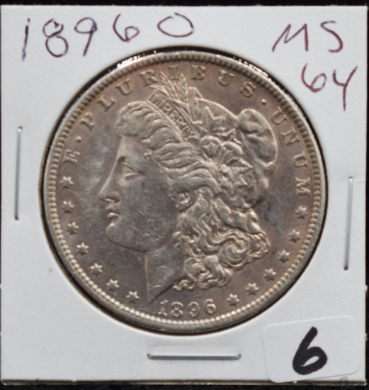 HIGH GRADE 1896-0 MORGAN DOLLAR