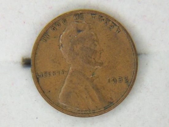 1933 Lincoln Cent