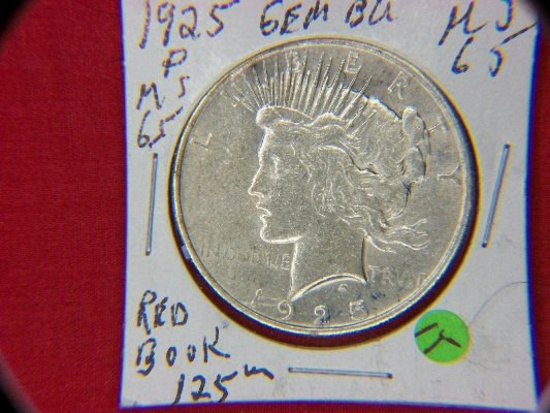 1925 P Peace Dollar