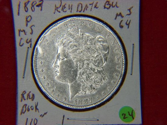 1887 P Morgan Dollar