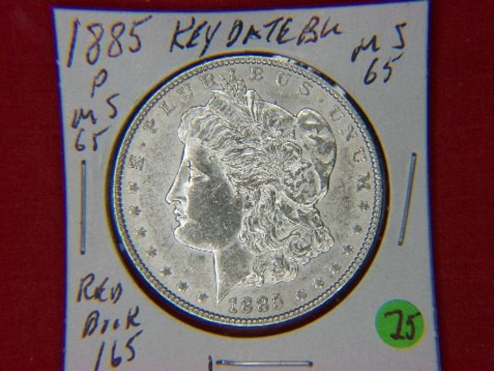 1885 P Morgan Dollar