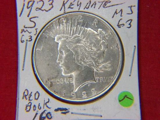 1923 S Peace Dollar