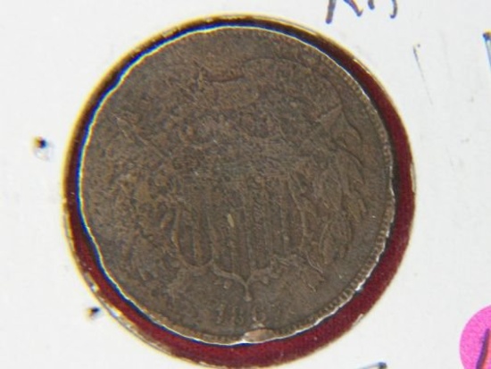 1867 2 Cent Copper