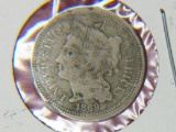 1869 3 Cent Nickel