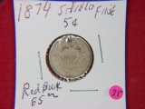 1874 Shield Nickel