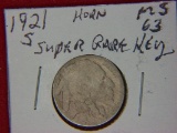 1921 S Buffalo Nickel