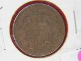 1865 2 Cent Copper