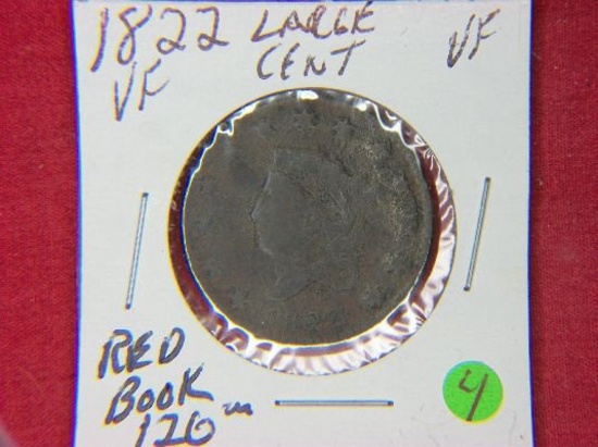 1822 Large Cent