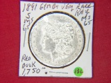1891 S Morgan Dollar