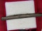 .925 Ladies Art Decco Scarf Bar Pin 2 1/4