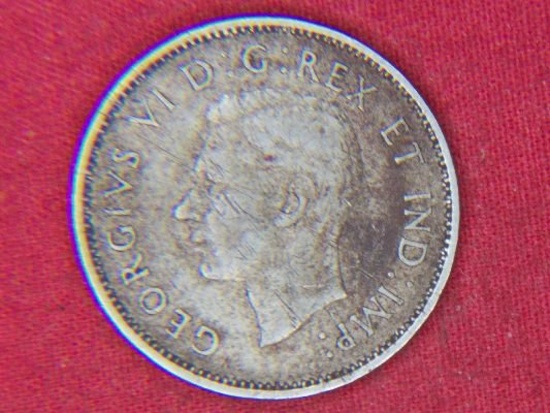 1940 Canadian 5 Cent Piece