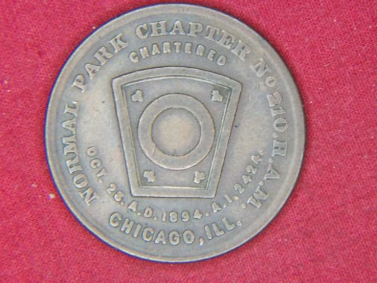 1 Cent National Pak Chapter #210 Chicago Il. 1894