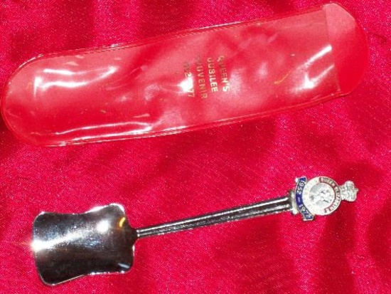 Queens Jubilee 1952-1977 Sugar Spoon