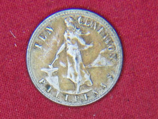 1944 10 Centavos Philippenes