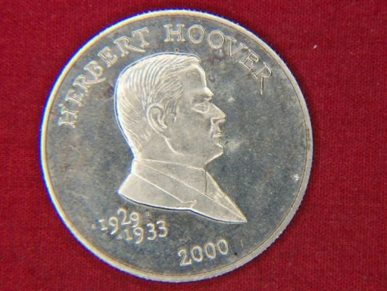 Herbert Hoover Proof $5.00 2000 Comemmorative