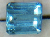 4.66 Carat Emerald Cut Swiss Blue