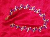 Ladies Estate Gemstone Necklace 16