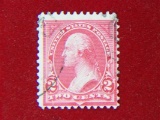 2 Cent Carmine Series 1895 Washington