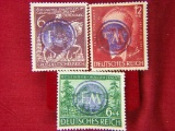 (3) German Nazi World War 2 Stamps