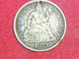 1873 Seated Liberty Dime