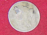 1866 U.S. 3 Cent Copper Nickel